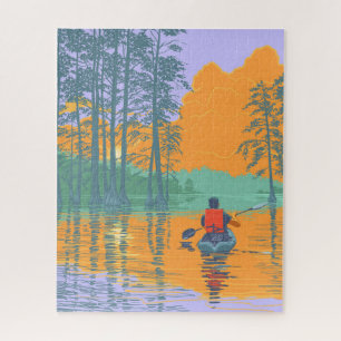 Kayak Puzzle Legpuzzel