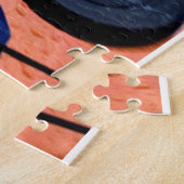 Kayak-reflecties op het meer legpuzzel (Zijkant)