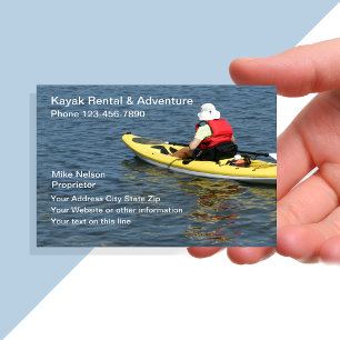 Kayak Rental & Outdoor Adventure Visitekaartje