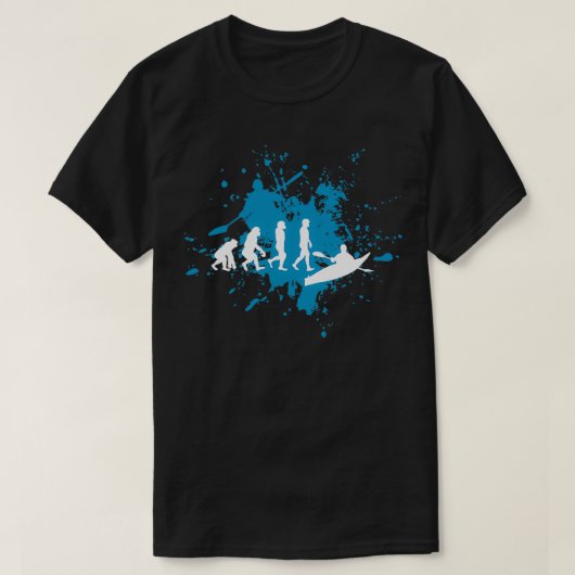 Kayak Rowing 1 T-shirt (Design voorkant)