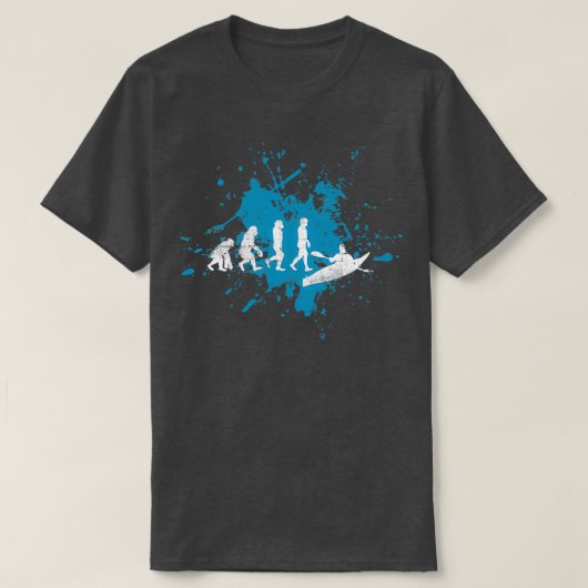 Kayak Rowing 2 T-shirt (Design voorkant)