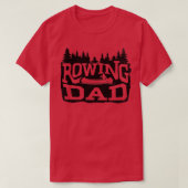 Kayak Rowing Dad T-shirt (Design voorkant)