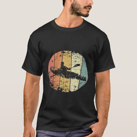 Kayak Rowing Rower  T-Shirt (Voorkant)