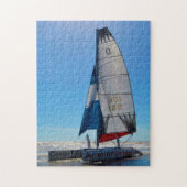 Kayak Sail Boat Texas. Legpuzzel (Verticaal)