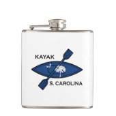 Kayak South Carolina Flag Heupfles (Voorkant)