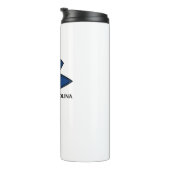 Kayak South Carolina Flag Thermosbeker (Geroteerd rechts)