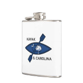 Kayak South Carolina Vlag Heupfles (Links)