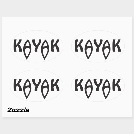 Kayak Sticker (Vel)