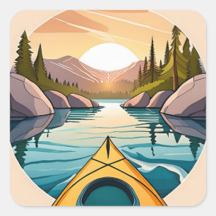 Kayak Sticker