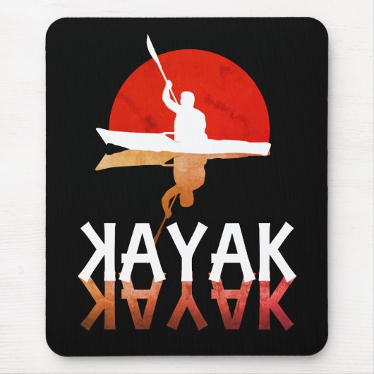 Kayak Sunset Muismat (Voorkant)