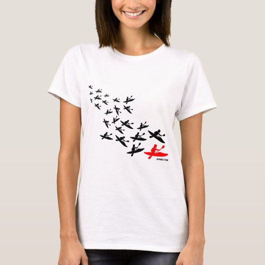 Kayak Swarm T-shirt (Voorkant)