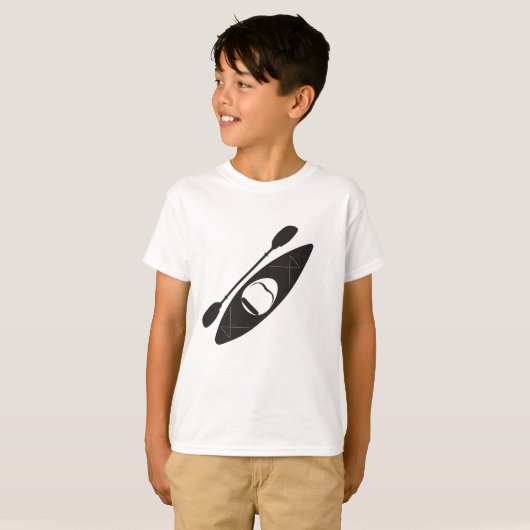 Kayak T-shirt (Voorkant volledig)