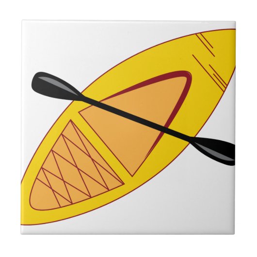 Kayak Tegeltje (Voorkant)