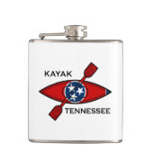 Kayak Tennessee Flag Heupfles (Voorkant)