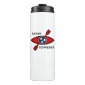Kayak Tennessee Flag Thermosbeker (Voorkant)