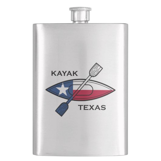 Kayak Texas Flag Flacon (Voorkant)