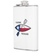 Kayak Texas Flag Heupfles (Links)