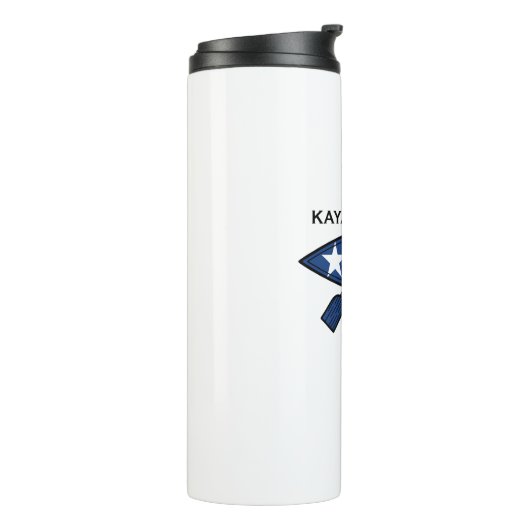 Kayak Texas Flag Thermosbeker (Gedraaid links)