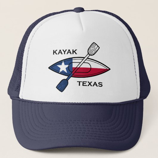 Kayak Texas Flag Trucker Pet (Voorkant)
