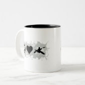 Kayak Tweekleurige Koffiemok (Voorkant links)