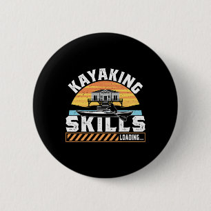 Kayak Vaart Liefhebber - Kayak Vaardigheden Laden Ronde Button 5,7 Cm