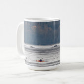 Kayak Vissen Koffiemok (Voorkant links)