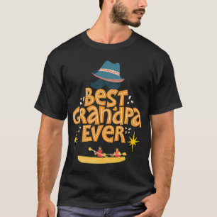 Kayak vissen Opa T-shirt – Grappige Visser Gr