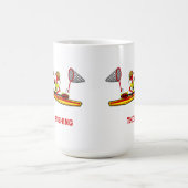 Kayak Vist de Legende in de Mok van Bright Koffie (Center)