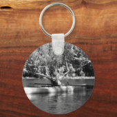 kayak vrouw sleutelhanger (Voorkant)