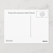 Kayak Wall Briefkaart (Achterkant)