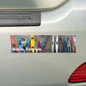 Kayak Wall Bumpersticker (Op auto)