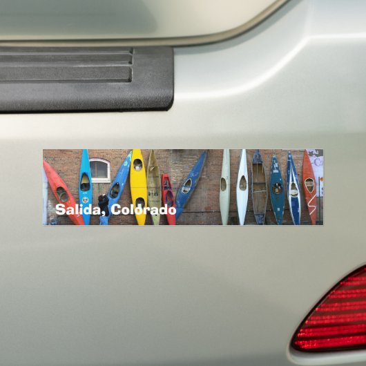 Kayak Wall Bumpersticker (Op auto)