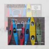 Kayak Wall II Briefkaart (Voorkant / Achterkant)