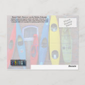 Kayak Wall II Briefkaart (Achterkant)