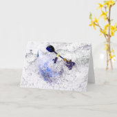 Kayak Wenskaart Kaart (Gele Bloem)