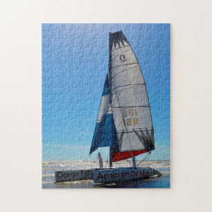 Kayak Zeilboot Texas. Legpuzzel