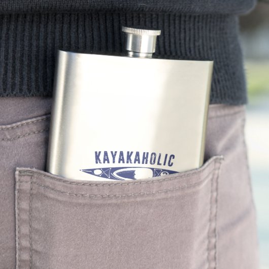 Kayakaholic Flacon (Voorbeeld)