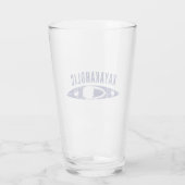 Kayakaholic Glas (Achterkant)