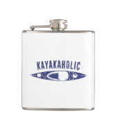 Kayakaholic Heupfles (Voorkant)