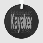 Kayaker Extraordinaire Ornament (achterkant)