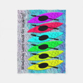 Kayaker Fleece Blanket #2 (Voorkant)