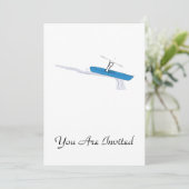 Kayaker Kaart (Staand voorkant)