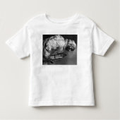 Kayaker met een waterdichte jas met een speelgoed- kinder shirts (Voorkant)