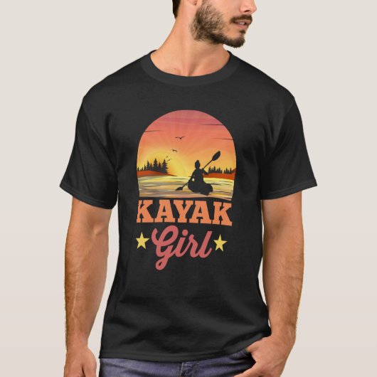 Kayaker Paddling Kayaking  Canoe Canoeing Kayak Gi T-shirt (Voorkant)