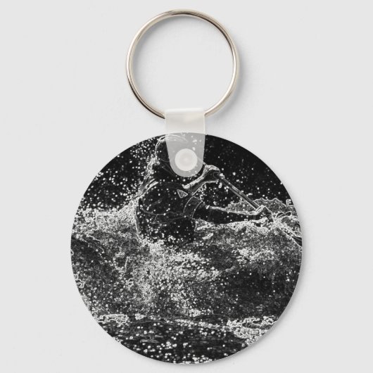 Kayaker Sleutelhanger (Voorkant)