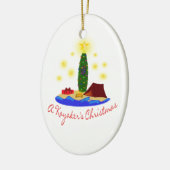 KAYAKER'S CHRISTMAS KERAMISCH ORNAMENT (Links)