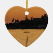 Kayakers Keramisch Ornament (Voorkant)