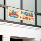 Kayakhuur Banner Aangepast (Buitenkant Gebouw)