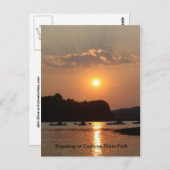 Kayaking at Codorus State Park Briefkaart (Voorkant / Achterkant)