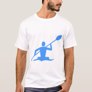Kayaking - Baby Blue T-shirt